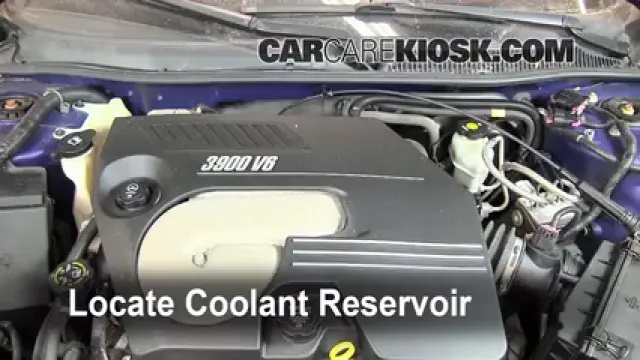 2006 Chevrolet Monte Carlo LT 3.9L V6 Antigel (Liquide de Refroidissement) Ajouter de Antigel